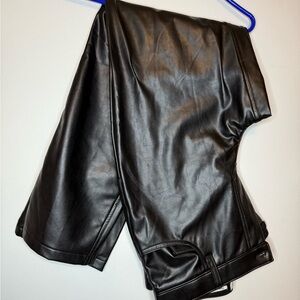 Black Leather Pants